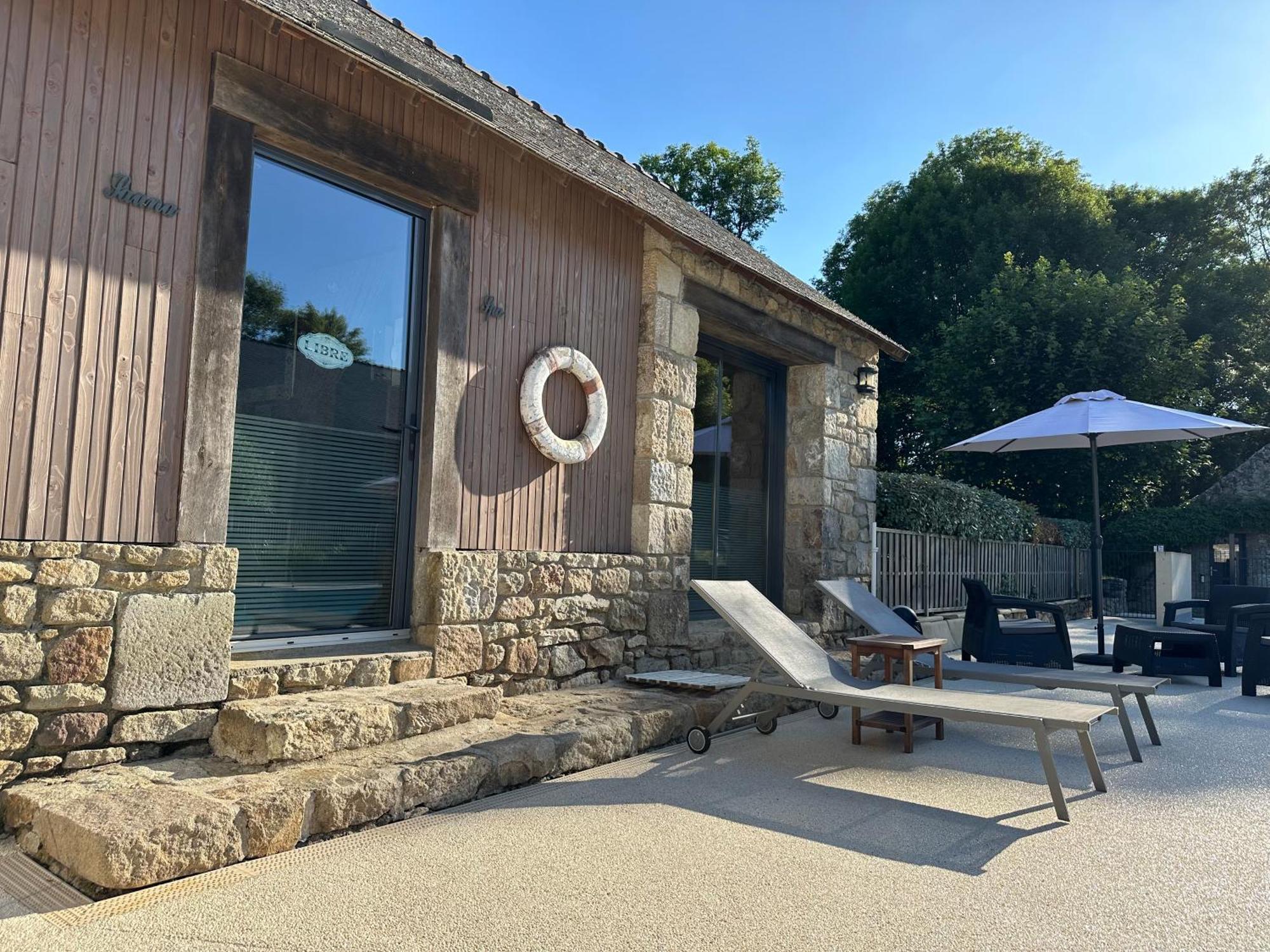 Le Domaine Du Ganquis Belz Exterior foto